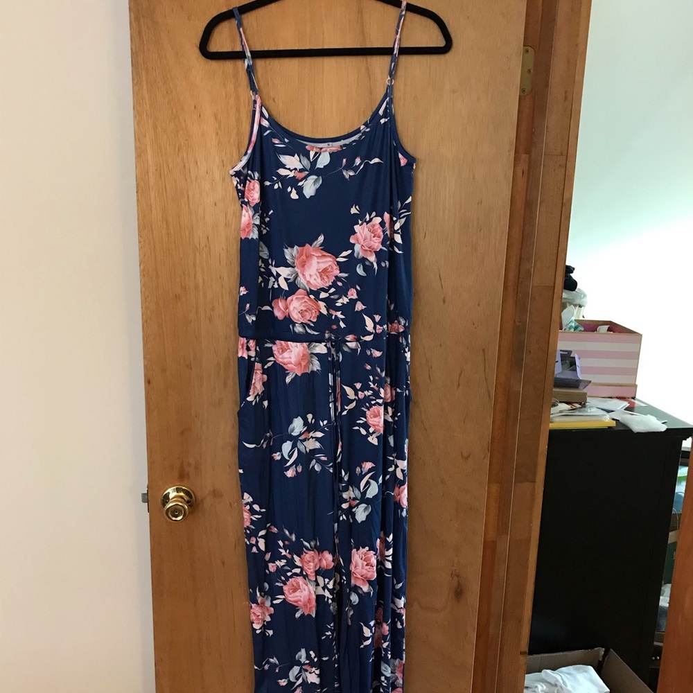 Floral jumpsuit